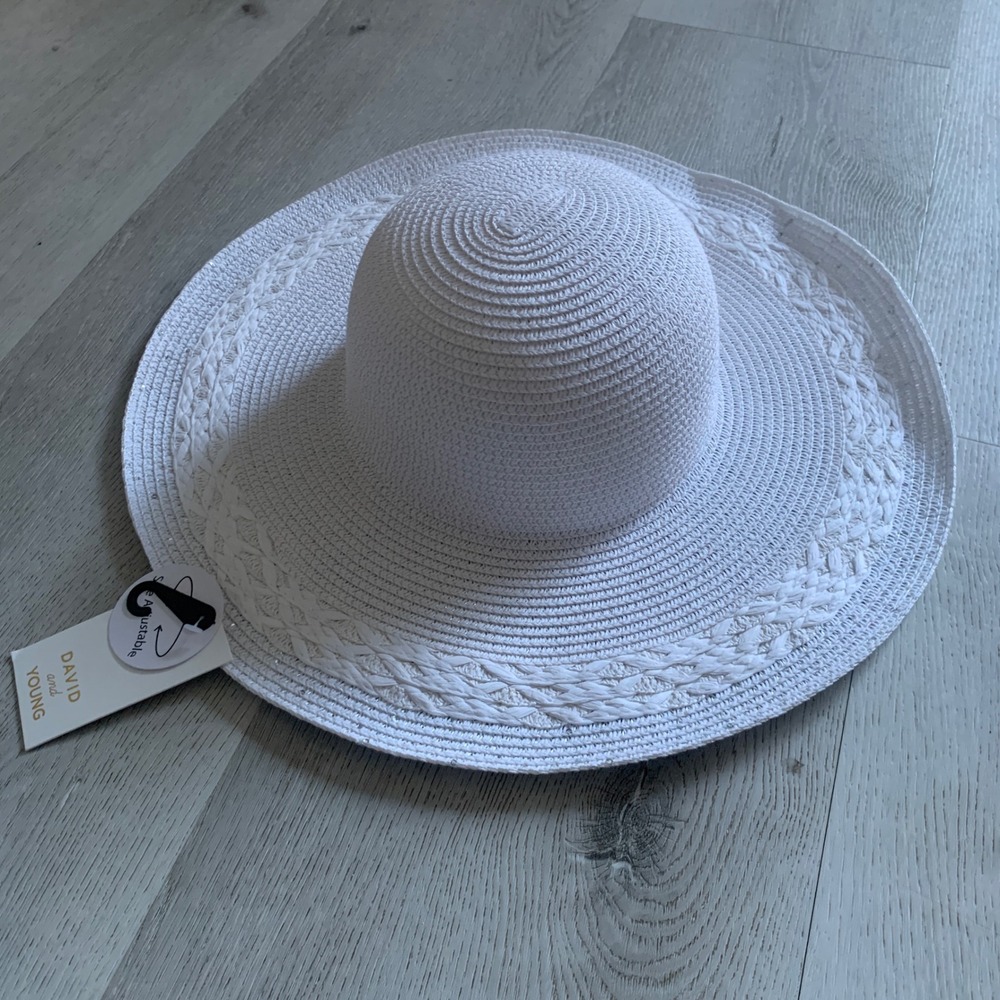 NWT David the Young White Sun Hat